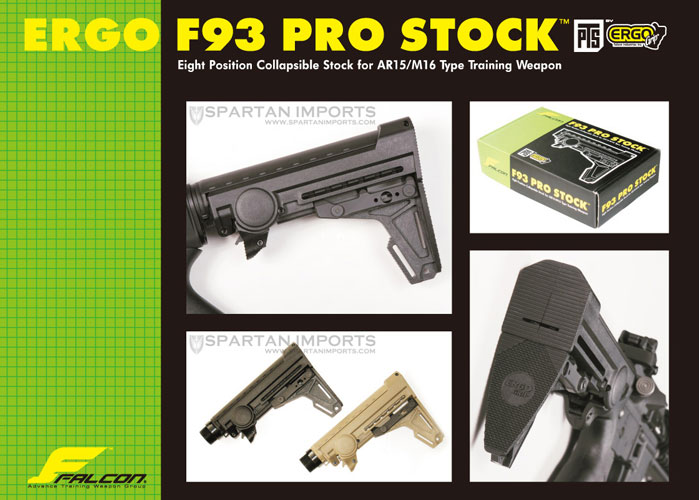 PTS by Ergo F93 Stock for AEG PTS by Ergo F93 Stock for AEG