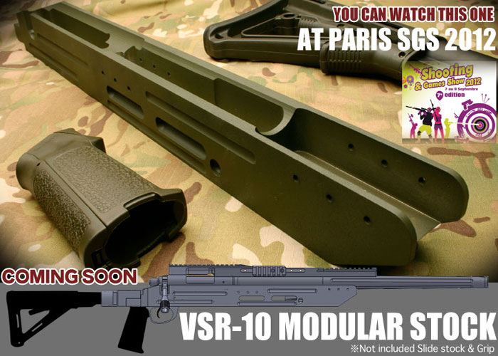 PDI VSR-10 Modular Stock Coming Soon | Popular Airsoft