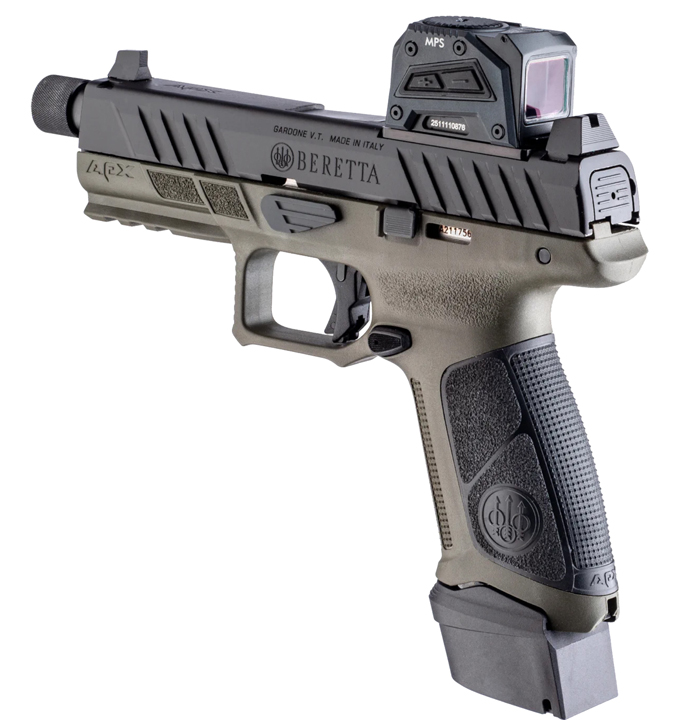 Beretta Adds The Apx A Tactical Full Size Pistol To Its Apx Lineup