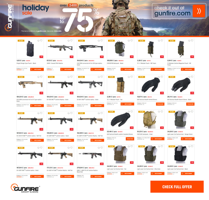 Gunfire Holiday Sale 2002 02