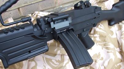 A&K M249 MK2 with M4 Magazine