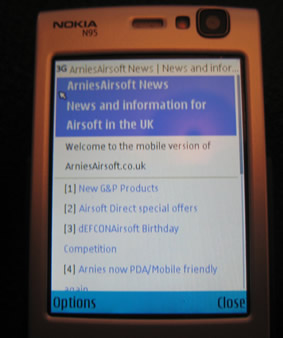 Arnies Airsoft Mobile