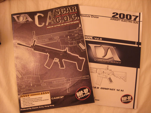 CA SCAR Manual