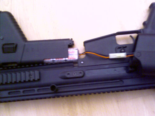 CA SCAR-L Battery Install Step 3