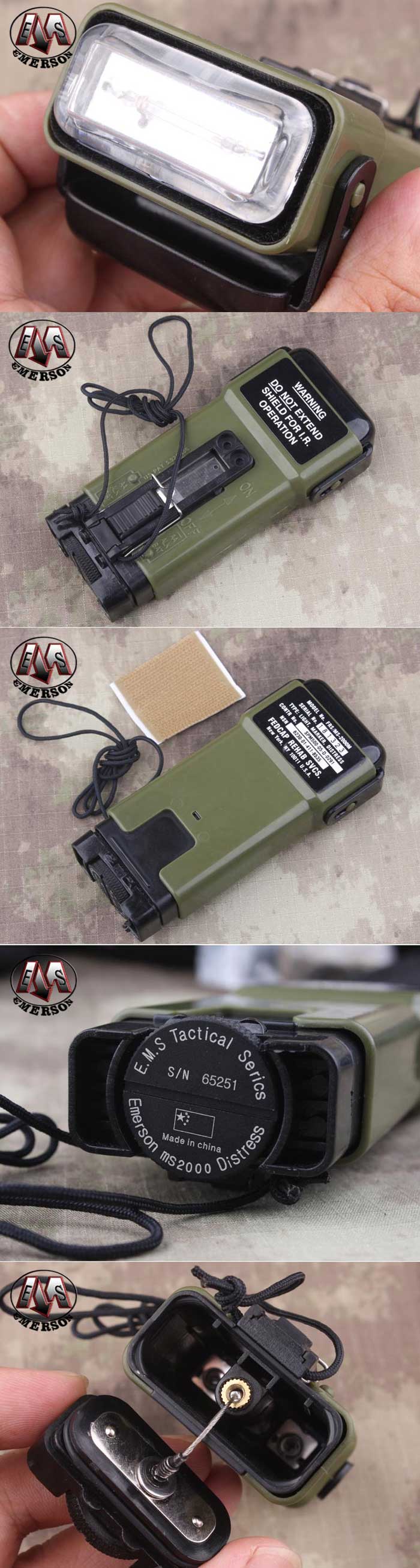 Emerson Functional Ms00 Strobe Light Popular Airsoft Welcome To The Airsoft World