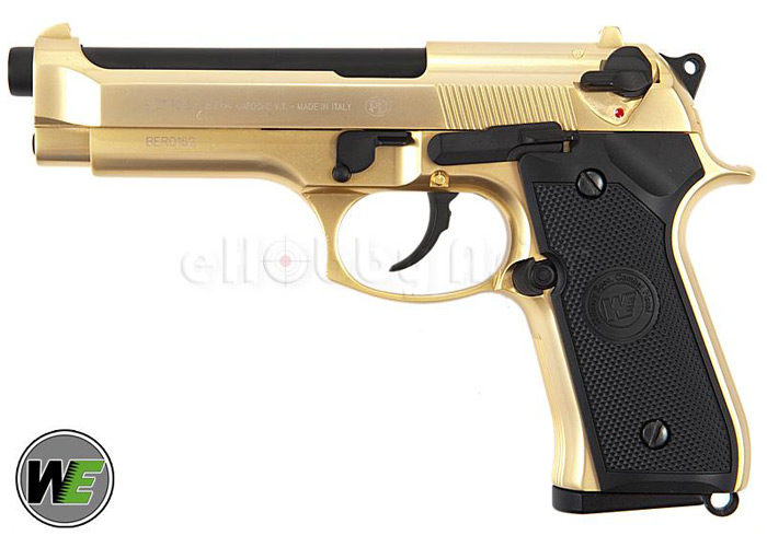 Bling Alert! WE M92 24K Gold Pistol | Popular Airsoft