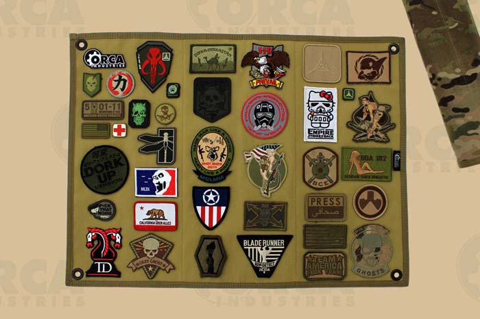 morale patch display
