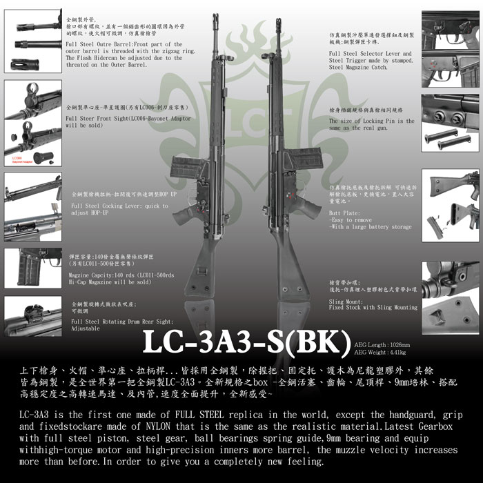 LCT Airsoft Releases The LC-3A3-S AEG | Popular Airsoft: Welcome To The ...