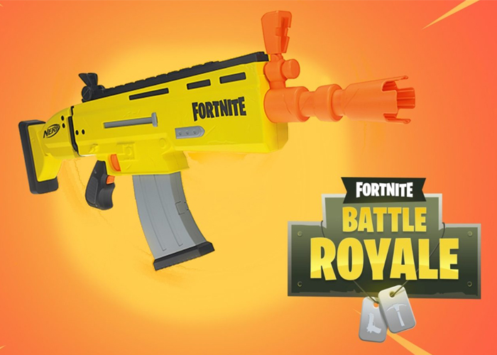 Nerf fortnite scar обзор