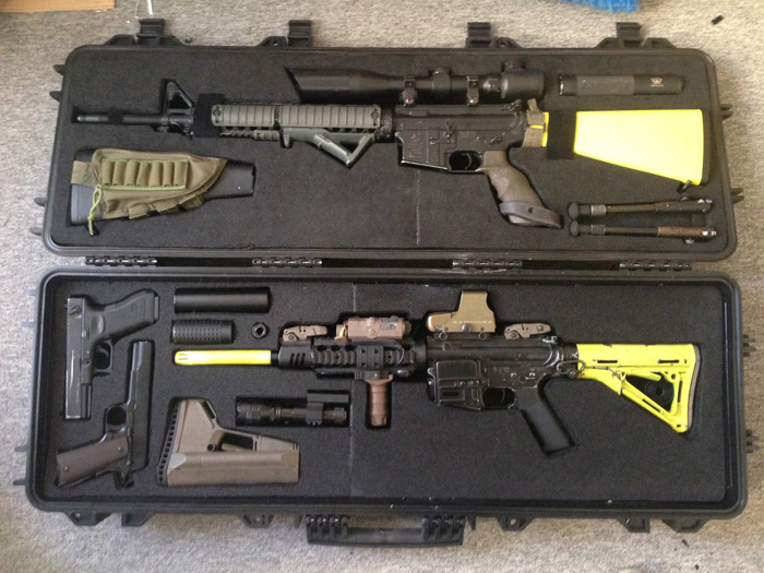 Bruno Silva S Custom Airsoft Gun Case Popular Airsoft Welcome To The Airsoft World