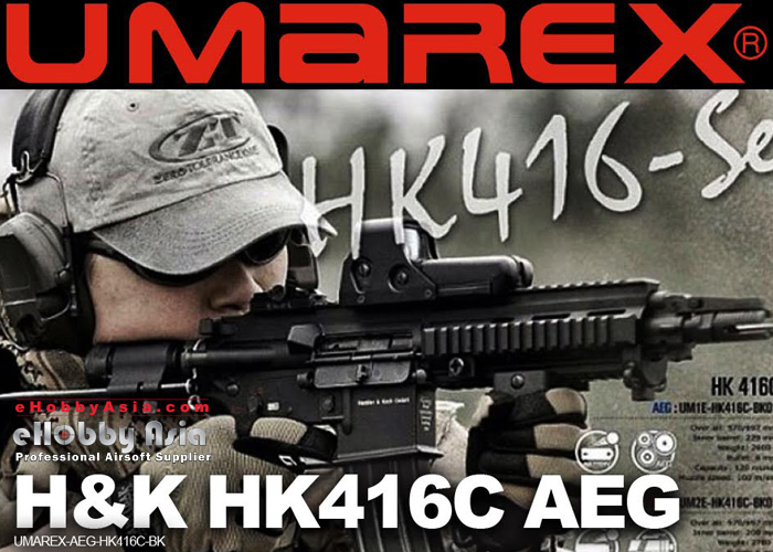 Umarex Licensed H&K HK416 Airsoft AEG Rifle w/ Integrated Rail System