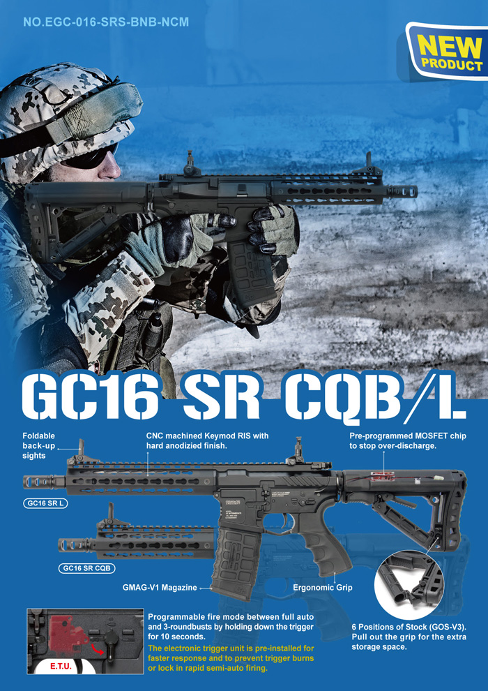 G&G Armament GC16 SR CQB/L AEGs | Popular Airsoft: Welcome To The Airsoft  World