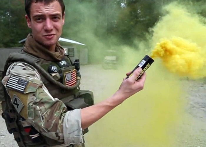 grenade launcher for enola gay smoke grenade