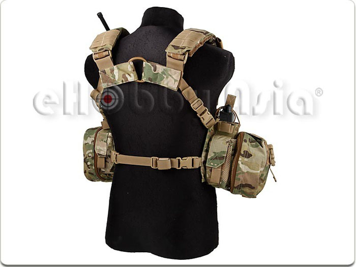 OPS Enhanced Combat Chest Rig In Multicam | Popular Airsoft