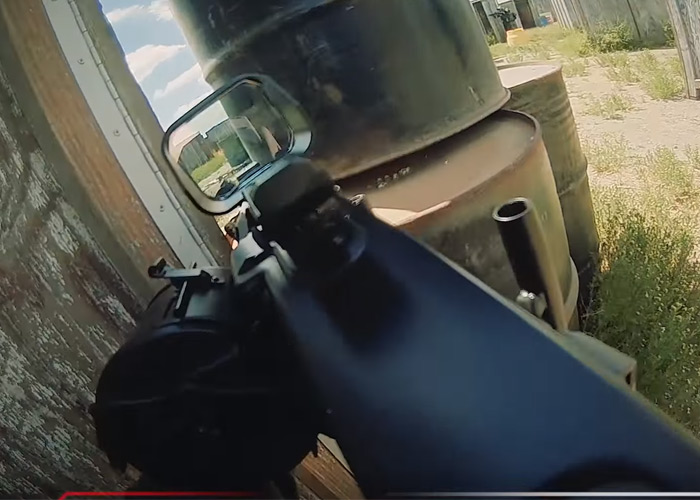 Shooting An Airsoft MG42 In True POV