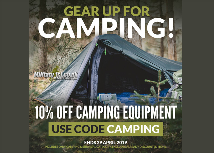 Camping Equipment Sale At Military 1st