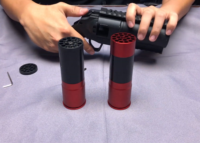 Airsoft Taiwan APS Hell Fire 162/198 Round Grenade