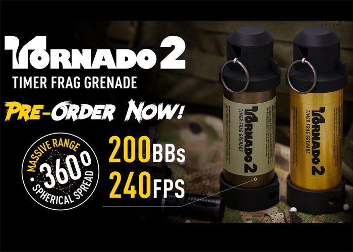 AI Tornado 2 Timer Grenade Pre-Order