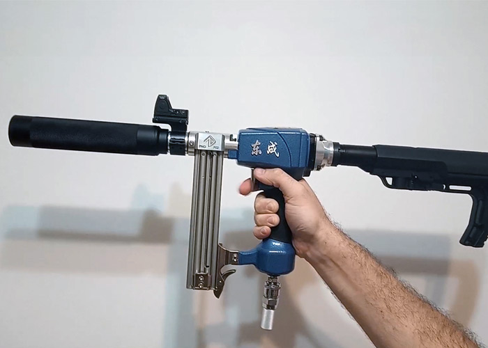 Alumyx Gas Powered Airsoft Nail Gun