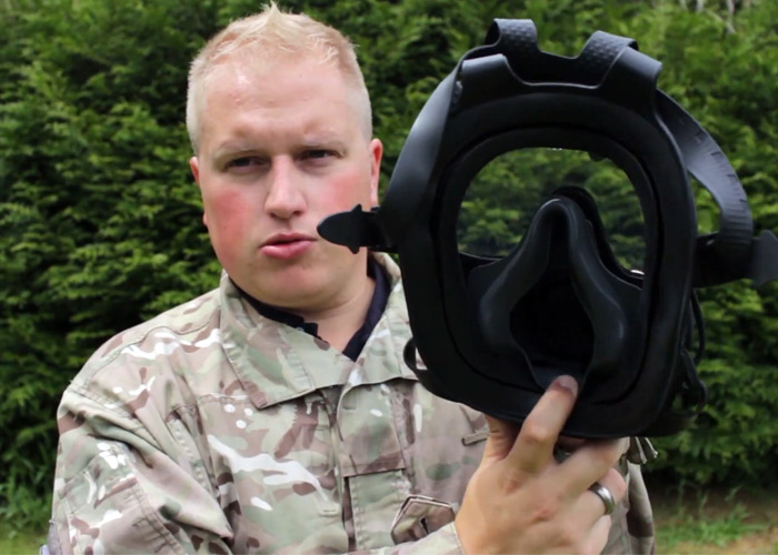 Major Woods GSR Gas Mask For Airsoft