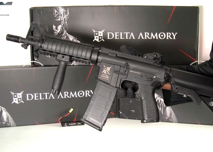 Airsoft Mike Delta Armory AR15 CQB-R Charlie Review