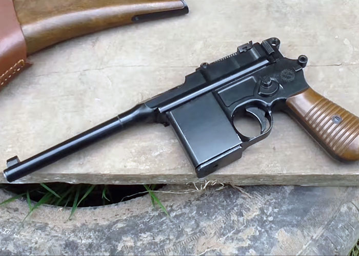BurntWolf Airsoft: WE Mauser M712 Broomhandle