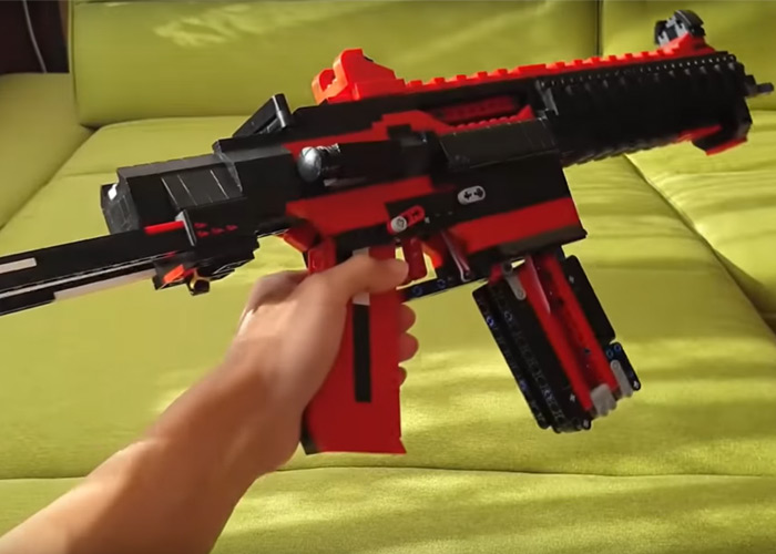 HK16C Demo Video Of A Working LEGO HK416C