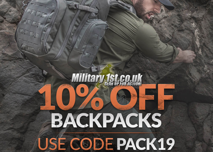 Military 1st Backpack Sale 2019