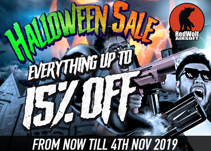 RedWolf Halloween Sale & Spooky Deals 2019