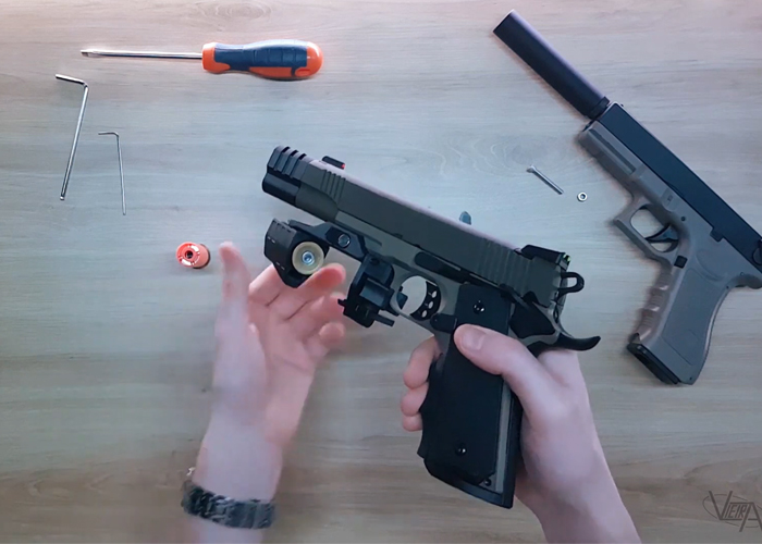 3D Printed Airsoft Pistol Grenade Launcher Popular Airsoft: Welcome To The Airsoft World