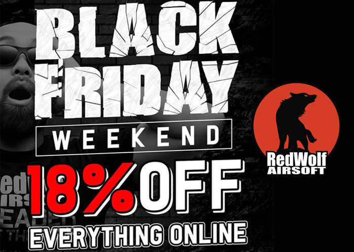 RedWolf Black Friday Weekend Sale 2019