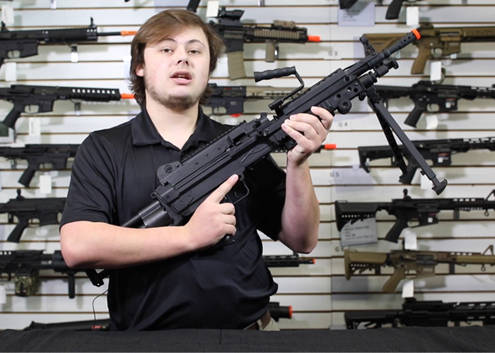 M249 Featherweight AEG At Airsoft Station | Popular Airsoft: Welcome To ...
