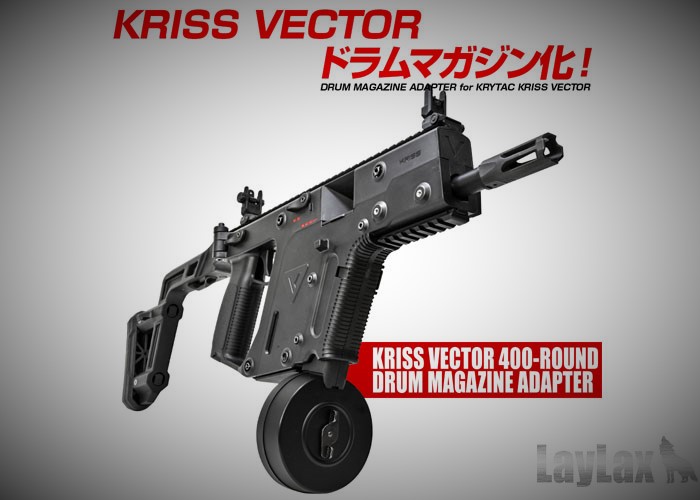 Laylax First Factory KRISS Vector Drum Mag Adapter