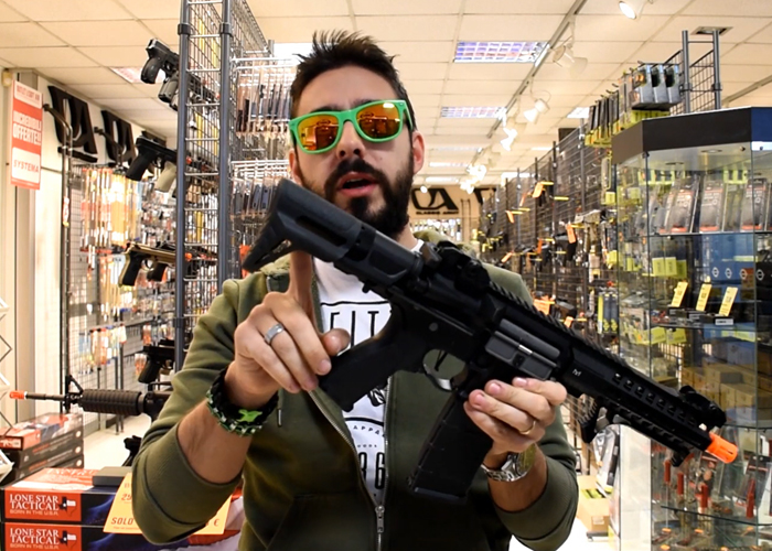 Soft Air Outlet Evolution Airsoft Stealth PDW M-LOK