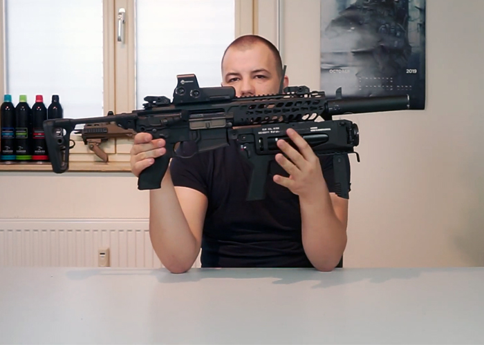 Tom's Airsoft Channel: Ares H&K M320 Grenade Launcher Review
