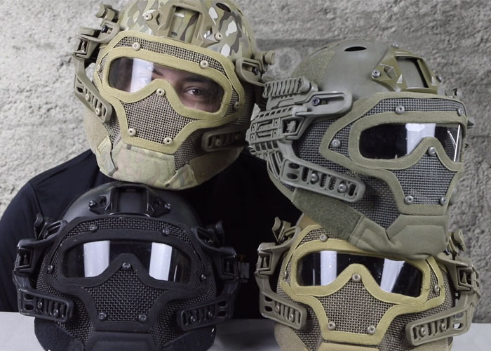 Airsoft Station Raptor Airsoft G4 Full Face Protection