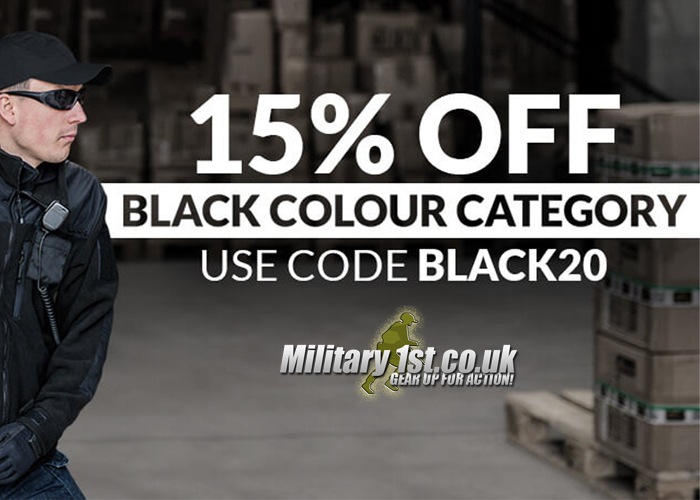 Military 1st Black Colour Sale 2020