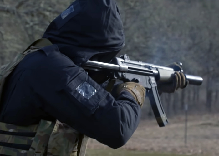 Garand Thumb With Heckler & Koch SP5