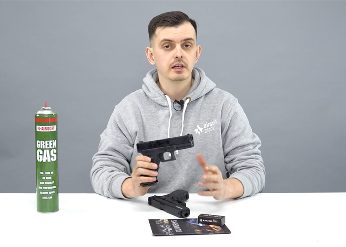 Airsoft Store: KJ Works KP18 GBB Pistol Overview