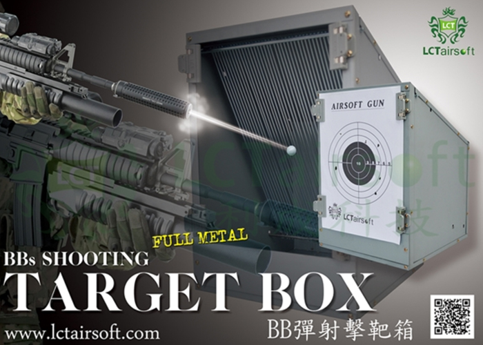 LCT Airsoft BBs Shooting Target Box
