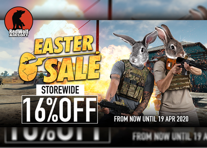 RedWolf Airsoft Easter Sale 2020