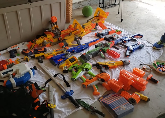 Salty Old Gamer: NERF Wars For Airsofters On Lockdown