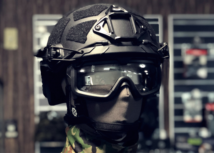 The Tamura Tactical Gear Development Face Guard Can Also Be Worn As A 