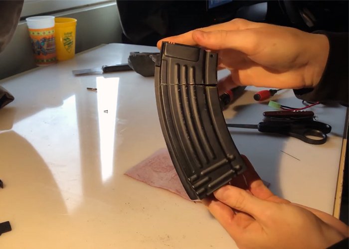 AR Airsoft Turning A High-Capacity Magazine Into A Midcap