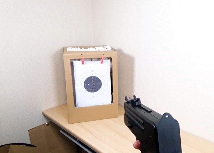 JJ Works Home Made Airsoft Target Box For Use