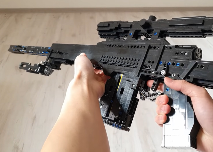 Kevin183's Fully Working LEGO Sniper Rifle