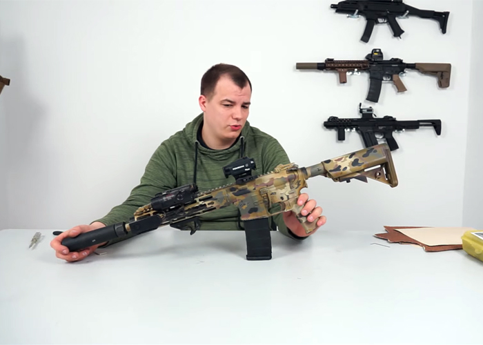 Tom's Airsoft Channel: Multicam Paintjob