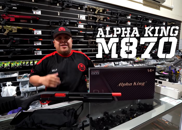 Tactical Edge Hobbies Alpha King Shotgun M870 Gel Blaster