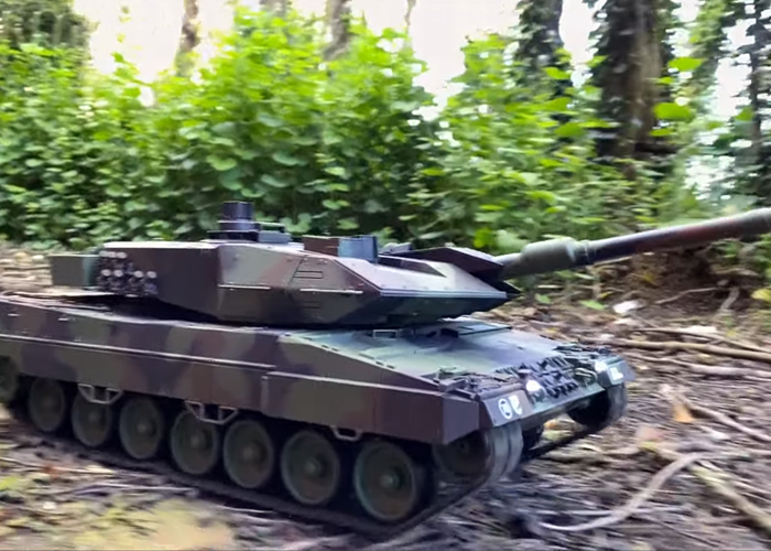 Airsoft CamMan: Heng Long Leopard 2A6 Airsoft Tank