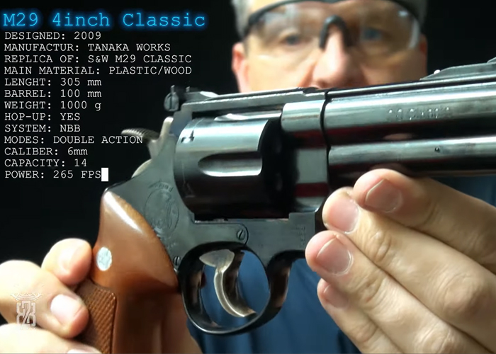 BB2K Airsoft Gun In 60 Seconds: Tanaka M29 4" Classic